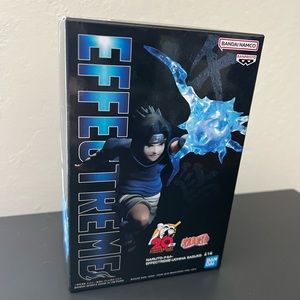 Banpresto NARUTO EFFECTREME UCHIHA SASUKE PVC Figure Figurine 12cm
